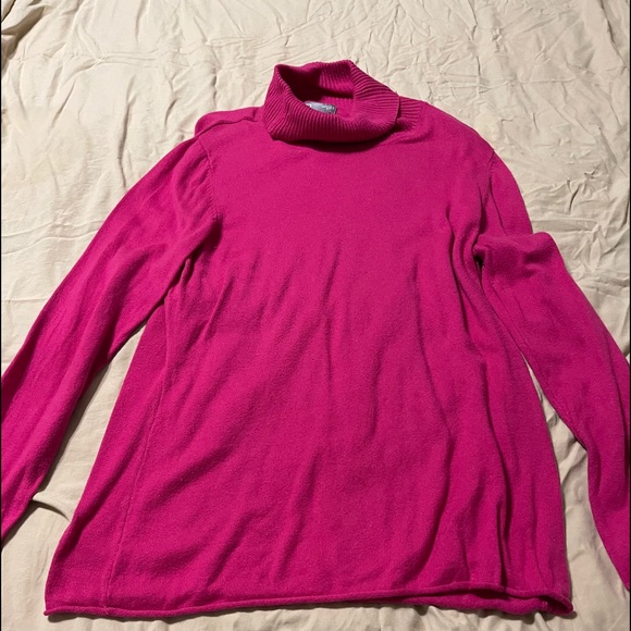 Pink cowl neck sweater - Picture 3 of 3